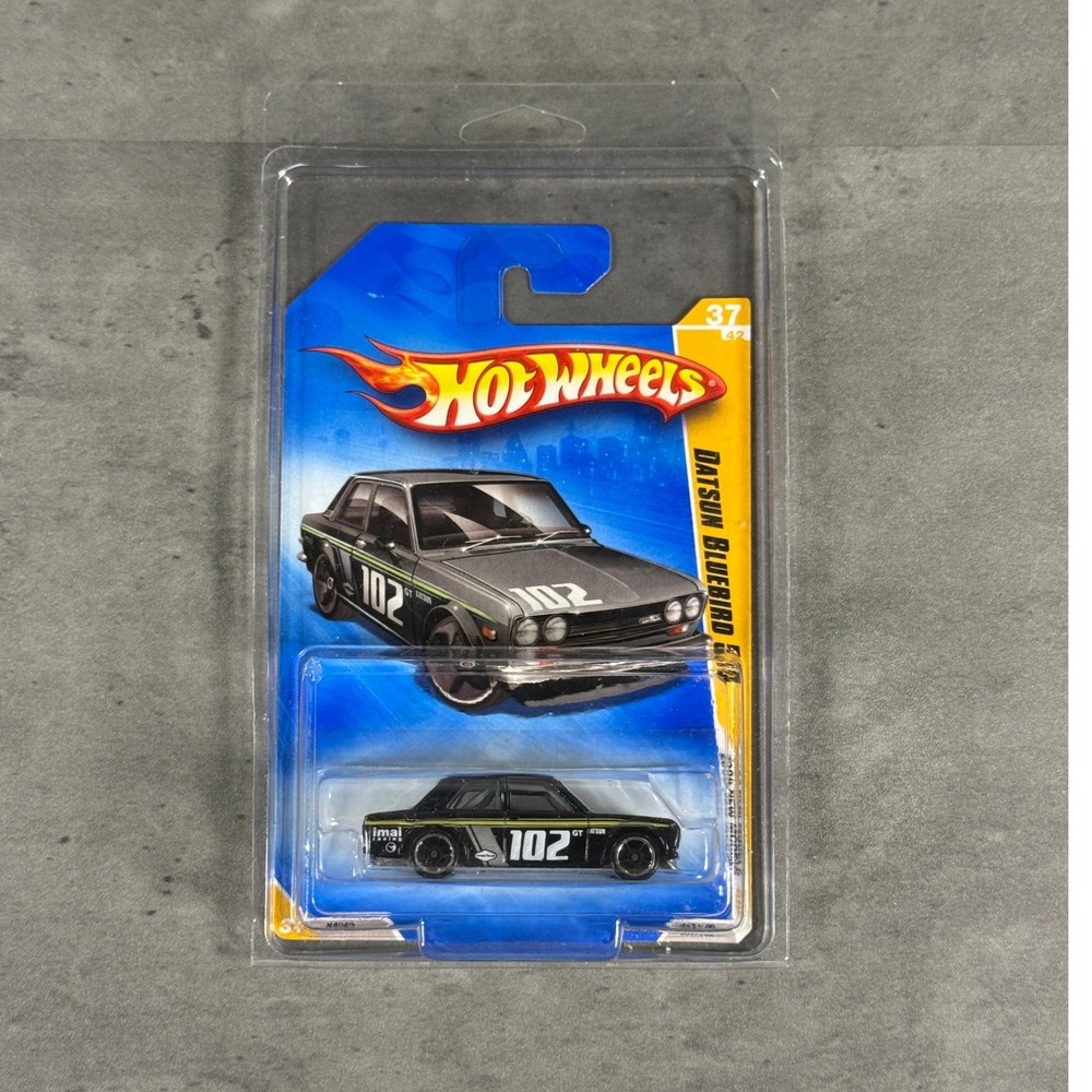 Hot Wheels Datsun Bluebird 510 2009 New Models Black 37/42 Diecast Car NEW